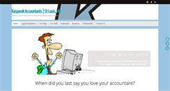 Desktop Screenshot of kasperekaccountants.com